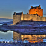 Eilean Donan Castle in the Highlands of Scotland EDC314 by David Rankin